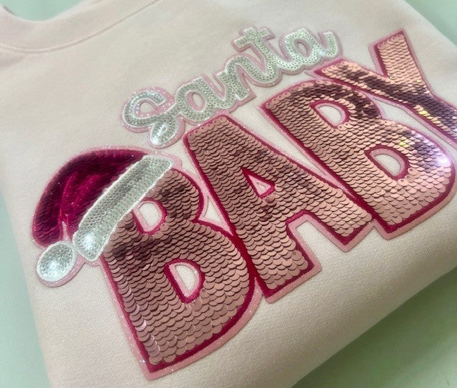 Santa Baby Patch - Crewneck