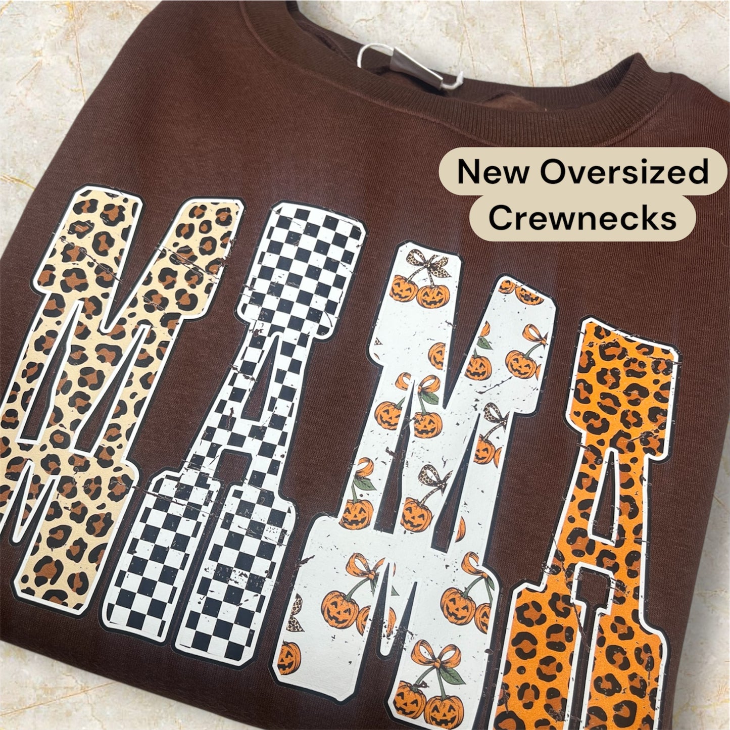Oversized Crewneck with Pockets