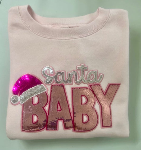 Santa Baby Patch - Crewneck